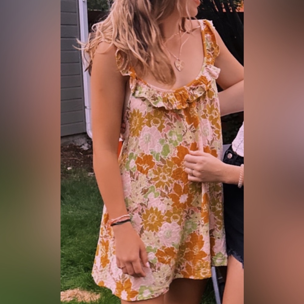 Urban outfitters floral flow dress